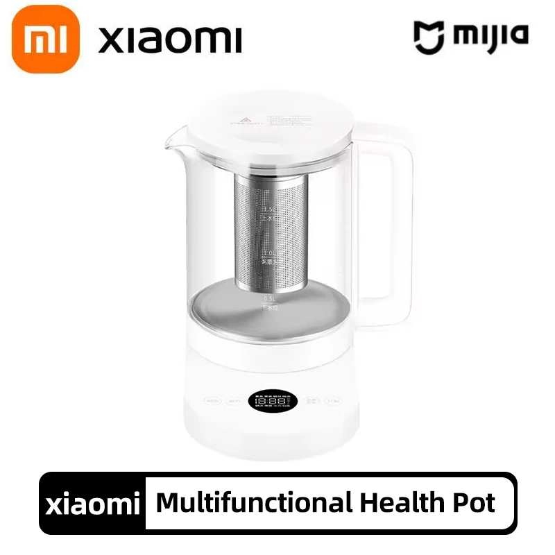 Xiaomi Mijia Smart Multifunction Health Pot 1000W Electric kettle Temperature Adjustment Hot Water Heating Insulation Kettle