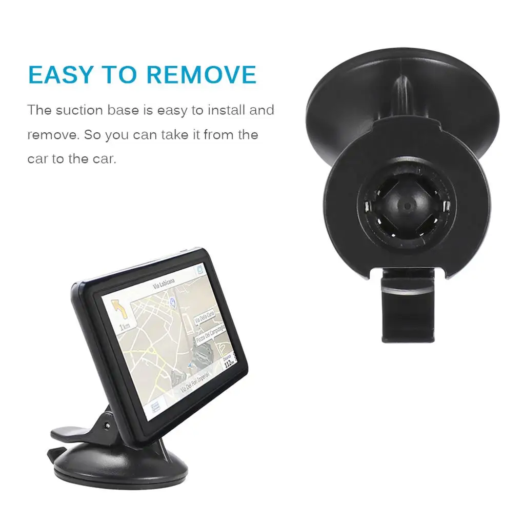 자동차 마운트 거치대 블랙 베이스 클립 GPS 브래킷, 강력한 흡입 자동 네비게이션 스탠드 교체, 2497LMT 2557LMT