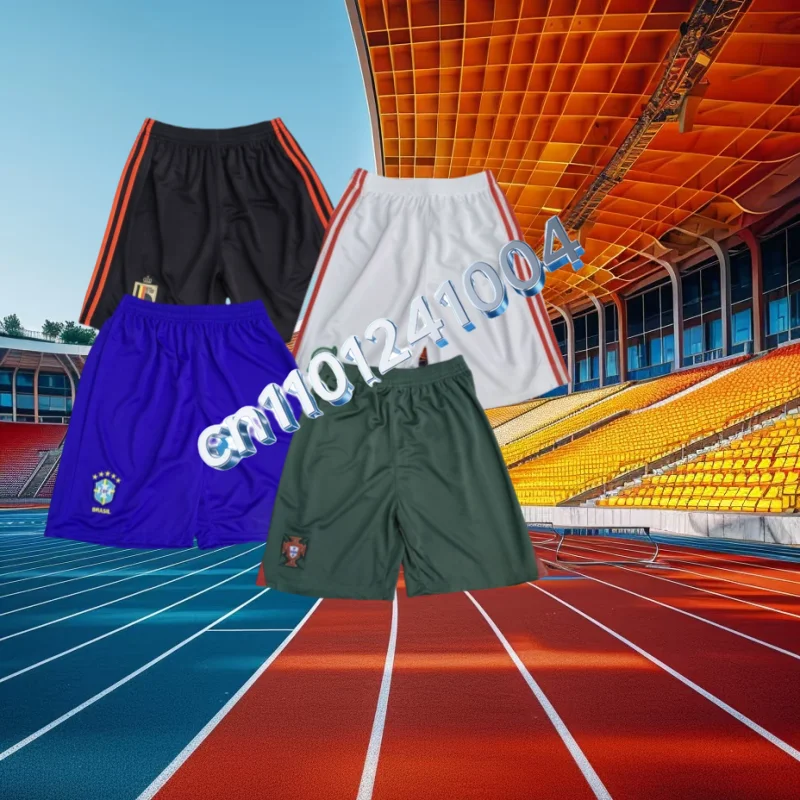 

2025 Summer Hot Sale Letter Printing Mesh Men's Football Shorts Sports Fitness Beach Breathable Quick-drying Shorts Motorcycle