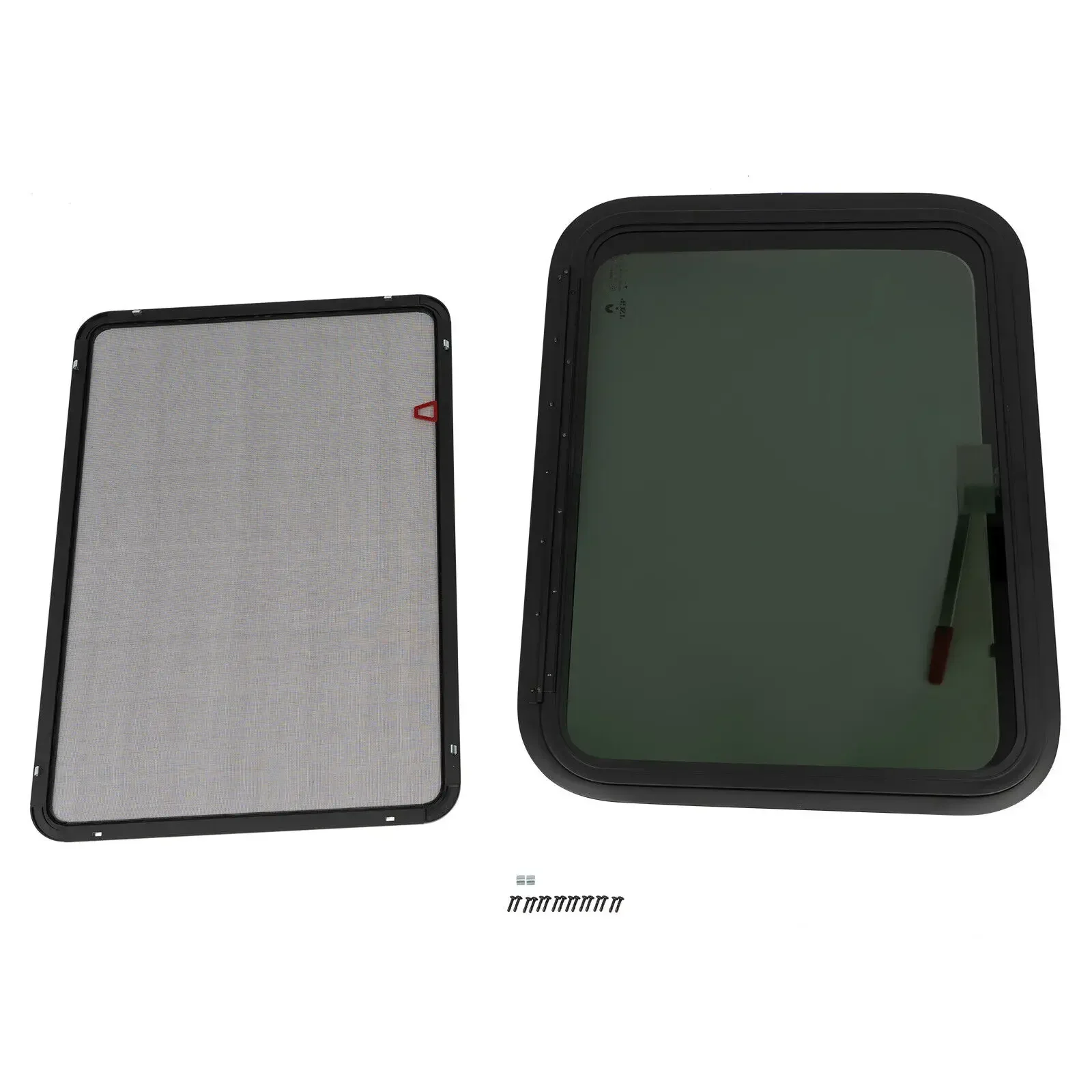 Выходное окно 30 x 22 дюйма для автодома — аварийный люк с вентиляционным отверстием для стены прицепа 38–42 мм