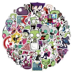 50pcs New Alien Invasion Graffiti Car Trunk Water Cup Scooter Waterproof Sticker