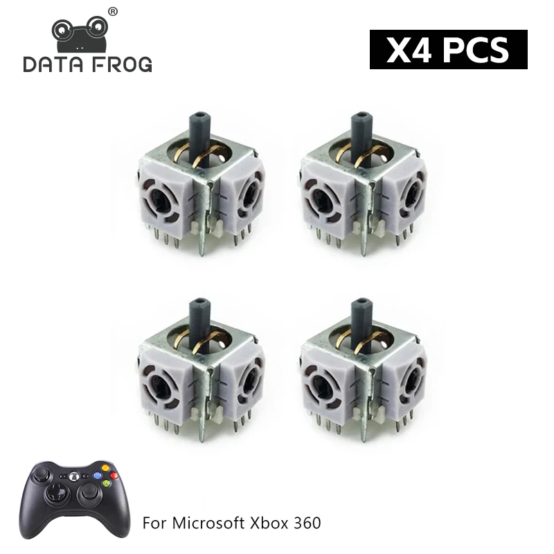 Data Frog 3D Analog Joystick For XBOX 360 Controller Game Joystick Replacement Repair Parts Wireless Controller Accessories