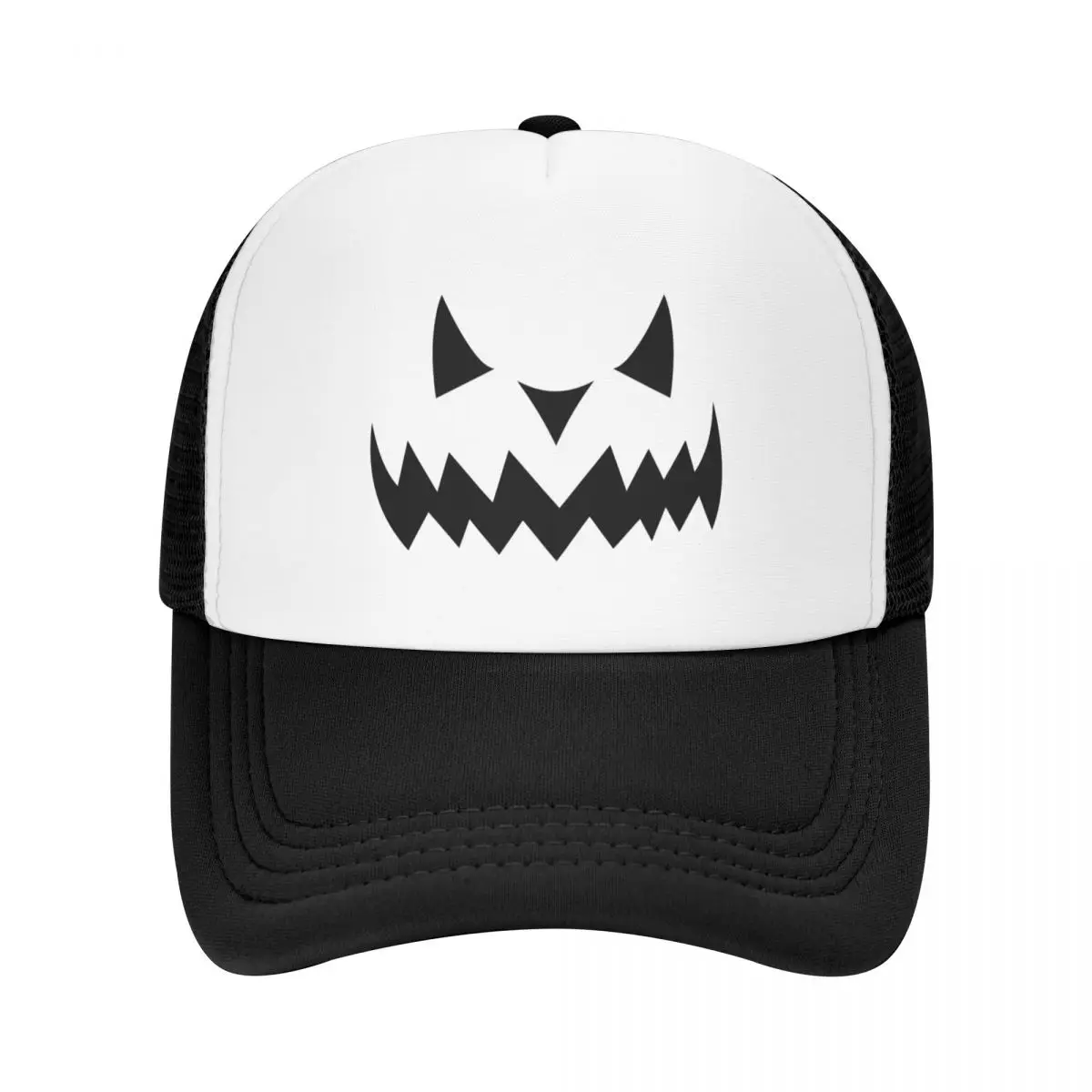 

Curved Funny Halloween Face Baseball Cap sailor cap for men Brand Man cap tea Hat Custom Men's Women's