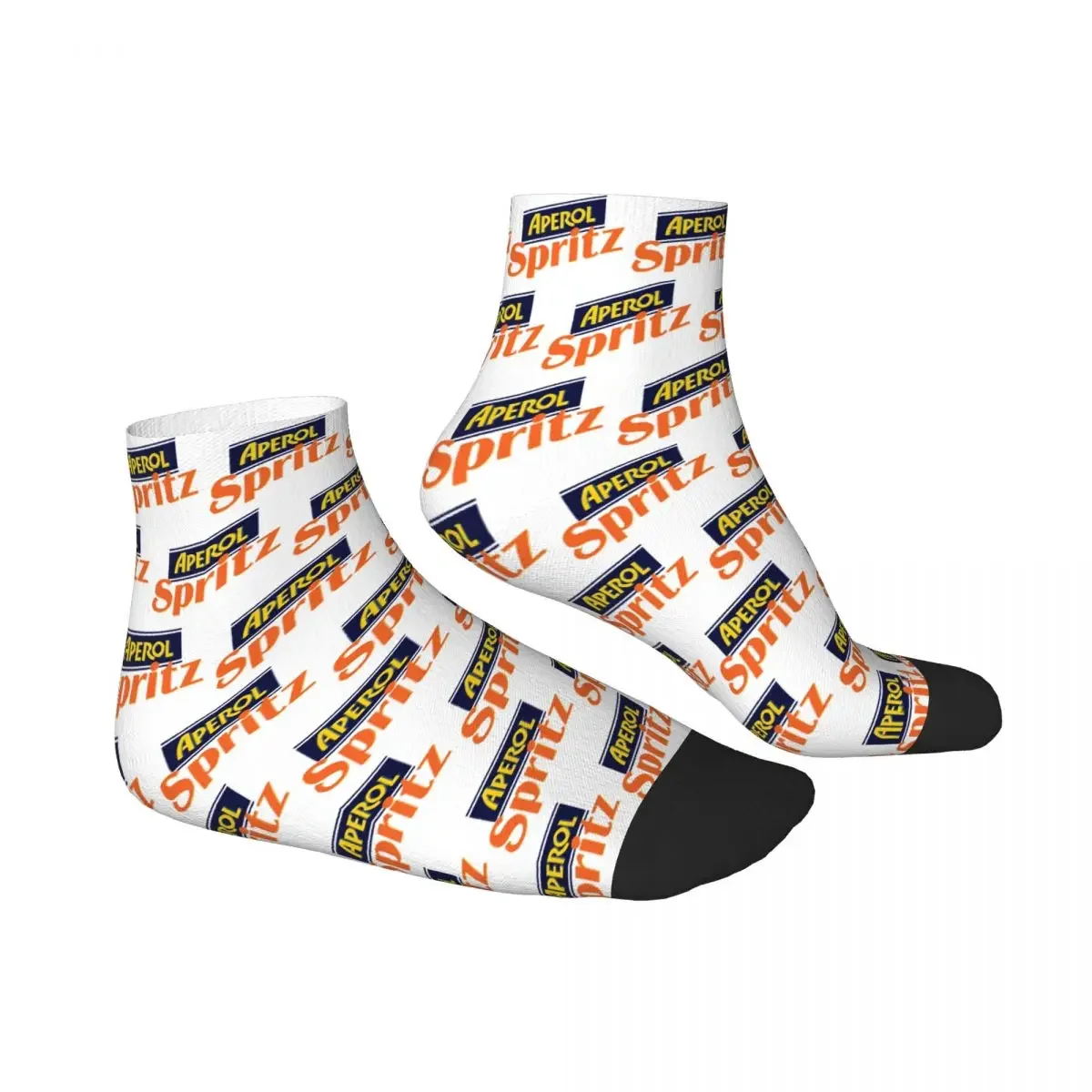 Aperol Spritz Socks Harajuku Sweat Absorbing Stockings All Season Socks Accessories for Man's Woman's Gifts