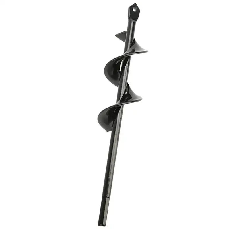 Espiral Jardim Auger Bit Jardinagem Flor Plantador Broca de Terra Buraco de Plantação Broca de Solo Solto Digger Ferramenta de Afrouxamento
