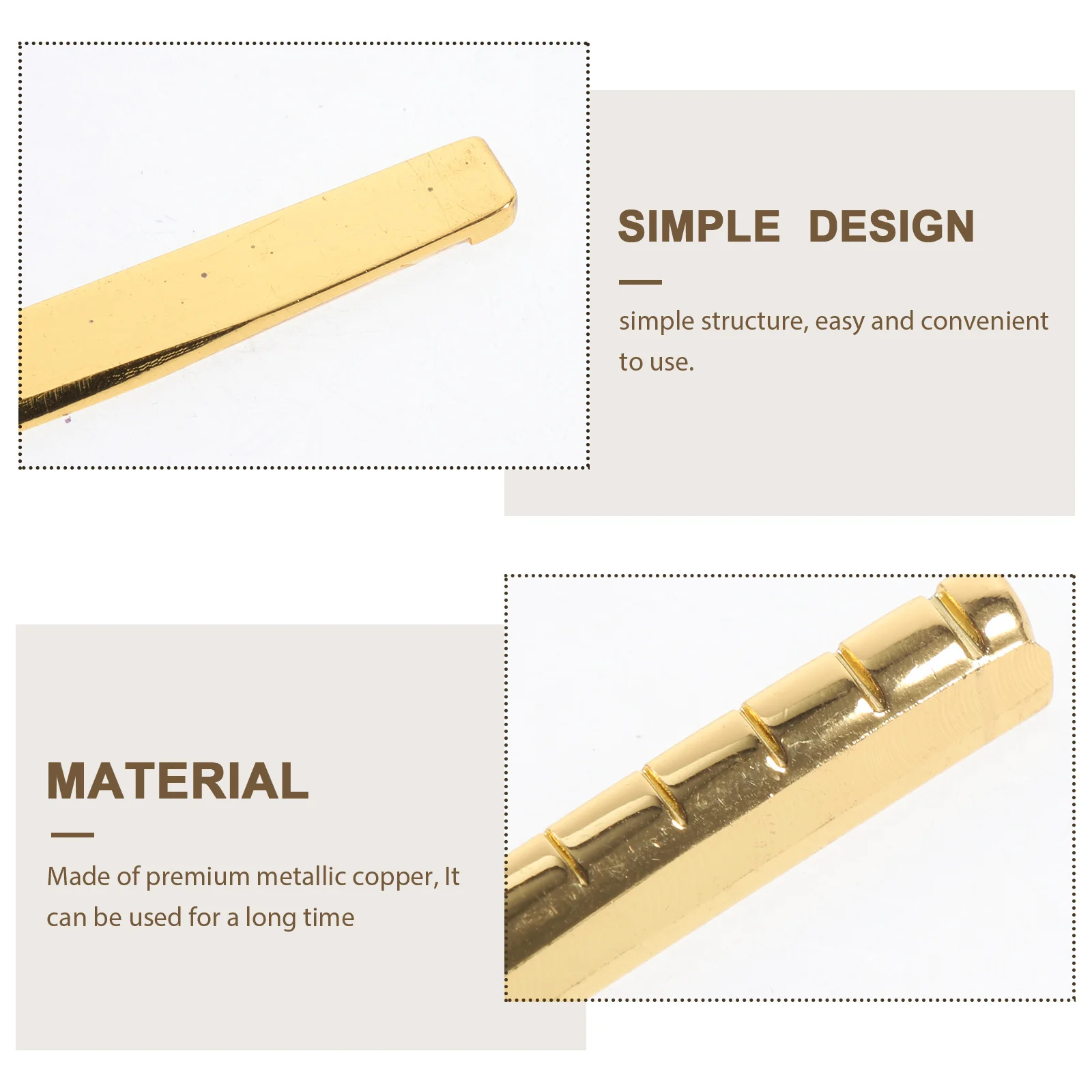 

1Set Guitar Bridge Pins Durable Metal Pegs Replacement String Pins Practical Professional Guitar Repair Accessories