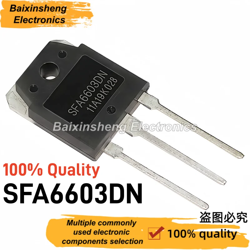 10PCS SFA6603DN TO-3P Power MOSFET Transistor High Current Switch Tube For Power Supply Inverter Charger
