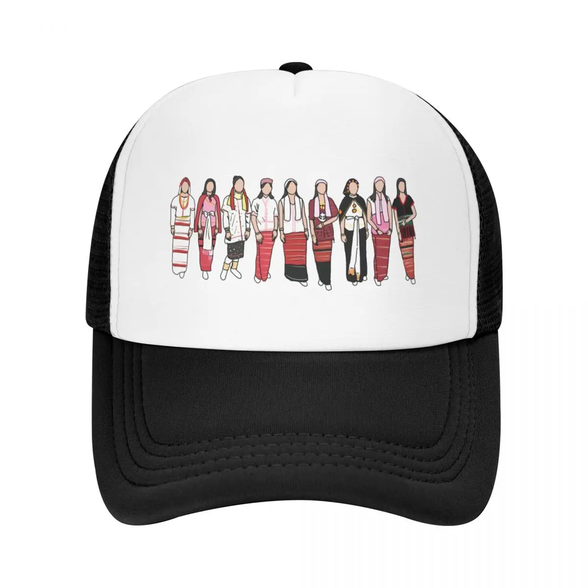 

Karenni Tribal Ladies Baseball Cap Cosplay Rugby designer cap Luxury Brand Hats For Men Women's