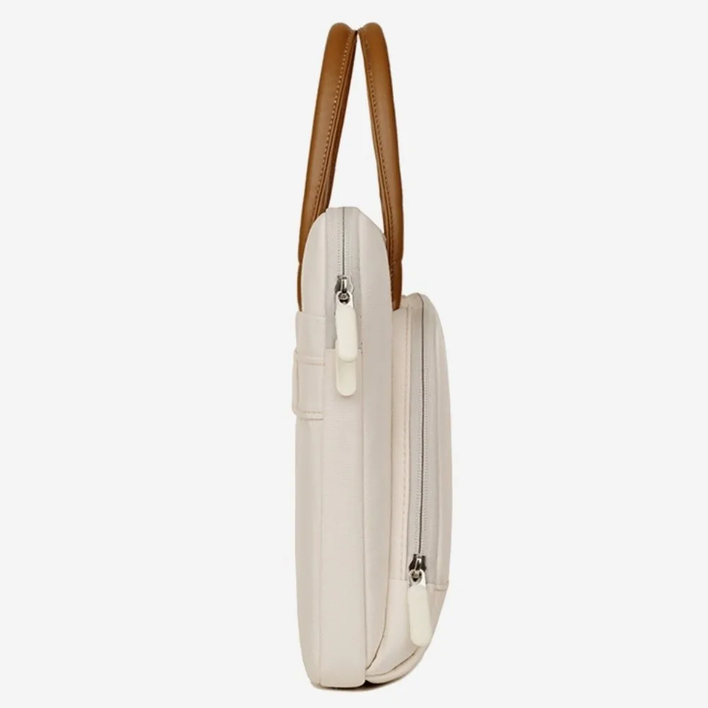 Simple With Handle Portable Laptop Bags Lightweight Ultra Thin Laptop Case Waterproof Soft Material Notebook Sleeve Women's Bag