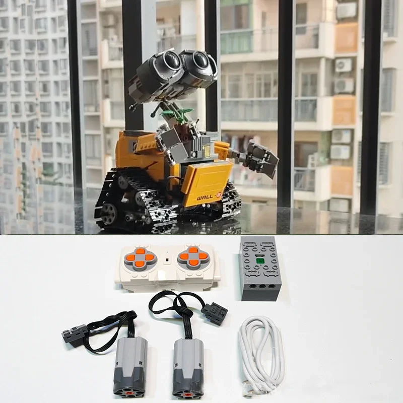 

Modification Kit Set for Robot WALL 7001 21303 Power Functions MOC Motors APP Remote Control Set RC Building Blocks FP DIY Gifts