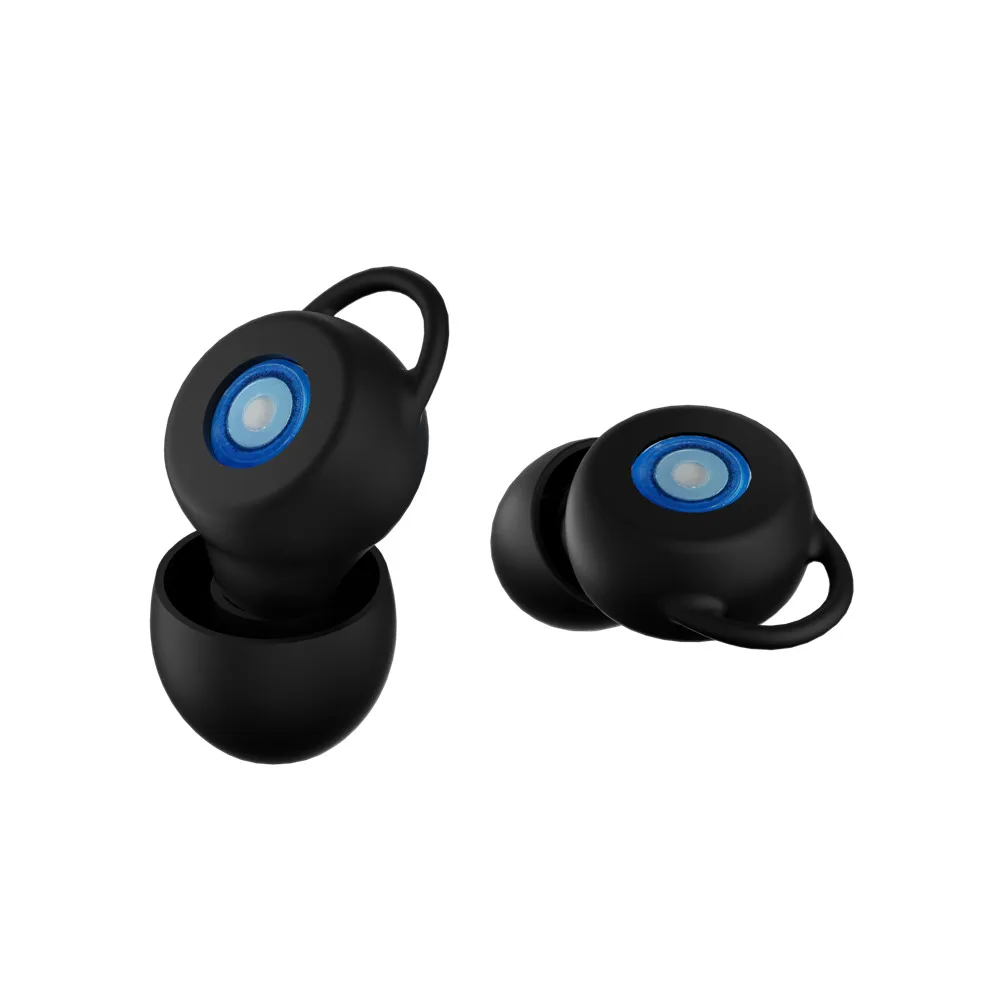 Noise Reduction for Deep Sleep Best WOO Noise Canceling Earplug with White Black Color