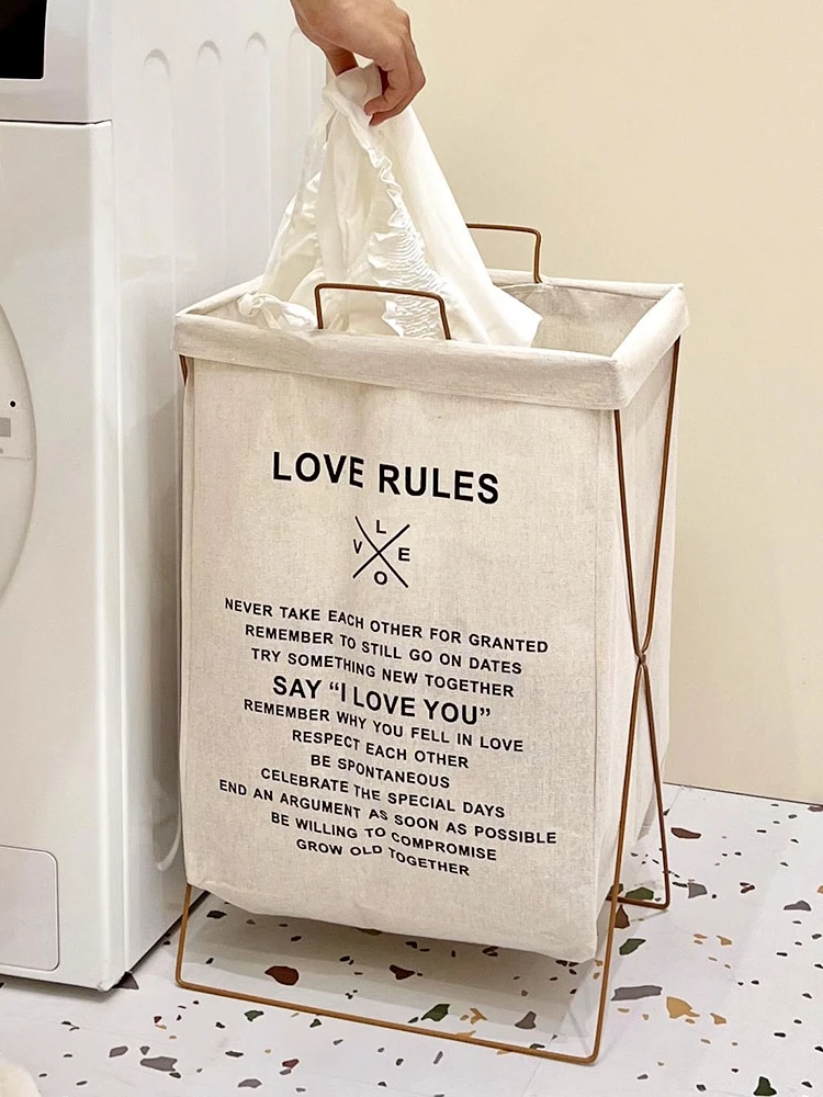 

Японская складная корзина для белья в японском стиле, женская корзина для хранения в ванной, тканевая корзина с элементами ретро для организации дома