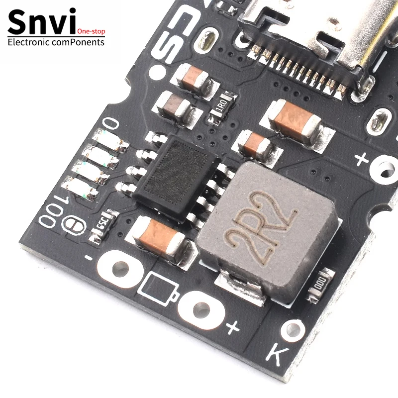 High-precision 5V 2A Charge-discharge Integrated Module Type-C Input Compatible With 4.2V lithium Battery