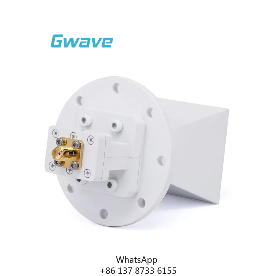 

SMA Female Input 14dBi Gain Waveguide Standard Horn Antenna 6 GHz To 18 GHz RF Antenna