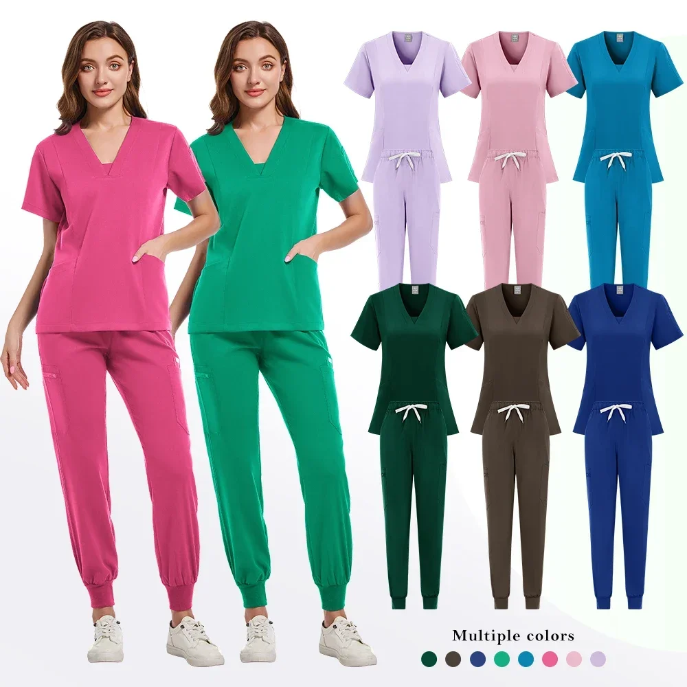 

Hospital scrubs Medical uniform Women's scrubbing set Doctor Nurse accessories Dental clinic scrubbing set Beauty salon workwear