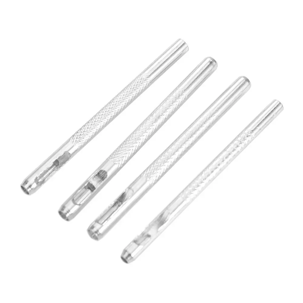 Herramientas manuales, perforadoras para cinturón de 2,5/3/3,5/4mm, Kit de perforadoras de cuero hueco con agujero redondo, herramientas para correa de reloj de acero de alta calidad