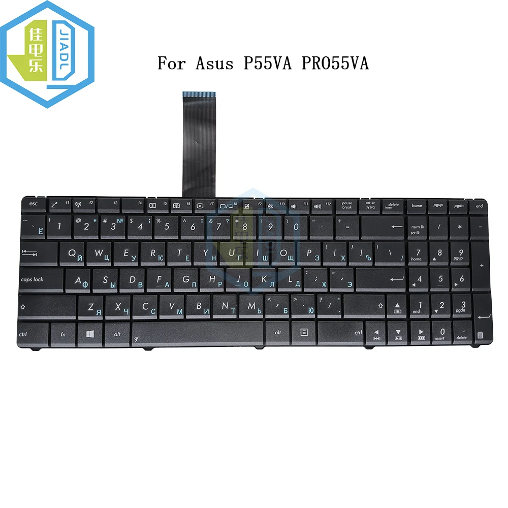 

Turkey Russian Laptop Keyboard For Asus P55 P55V P55VA PRO55VA RU Turkish Notebook Replacement Keyboards 0KNB0-6270RU00 6270TU00