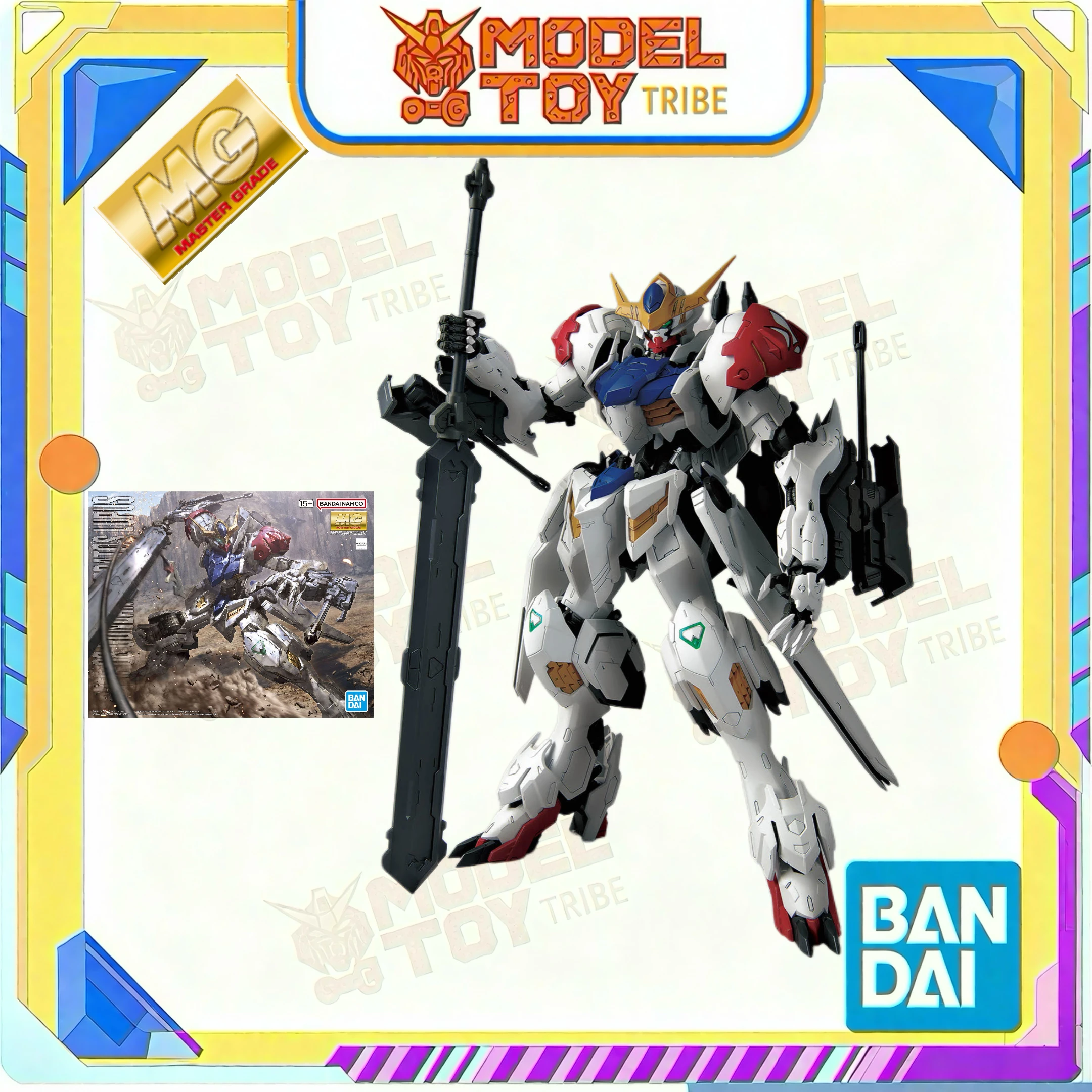 

Japan Bandai Original Anime MG 1/100 Gundam Barbatos Lupus[METALLIC] Model Kit Highly Detailed Collectible Gift for Kid In-Stock