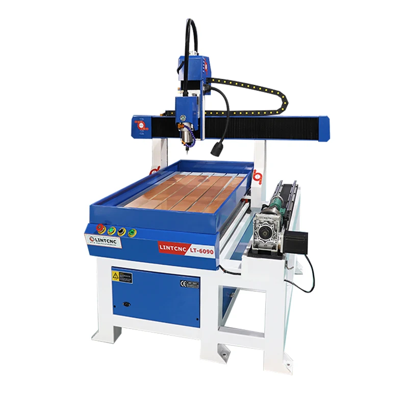 Artcam Cnc Router Machine 1212 6090 Woodworking Cnc Machines Vacuum Table Desktop Milling Cnc Mill 4 Axis 3D Wood Drill Cutter