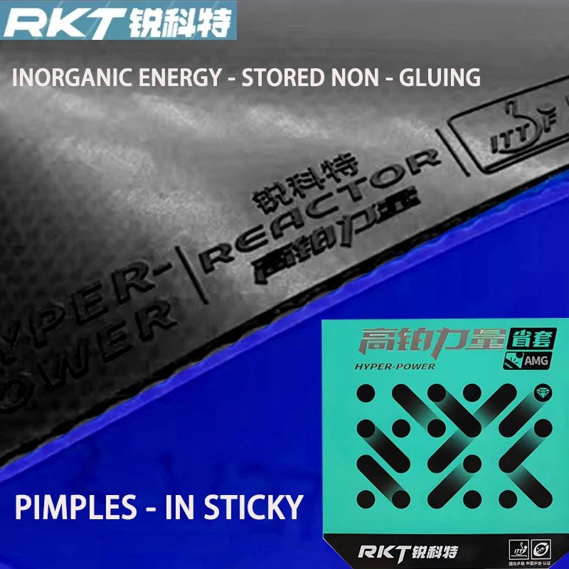 

Реактор Hyper Power변 Clara Table Tennis Rubber Sheet Pips в липкой внутренней энергетической губке ITTF, одобренной для петли Fast Attack