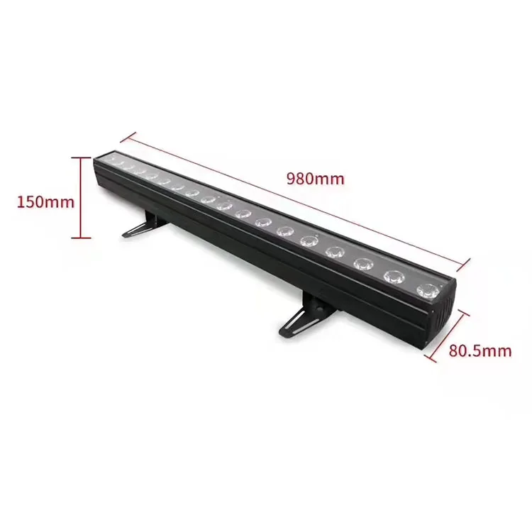 

Лидер продаж, уличный 18x10 Вт, полноцветный 4 в 1, светодиодный настенный светильник Rgbw, Dmx, водонепроницаемый Dmx Wash Dj Light