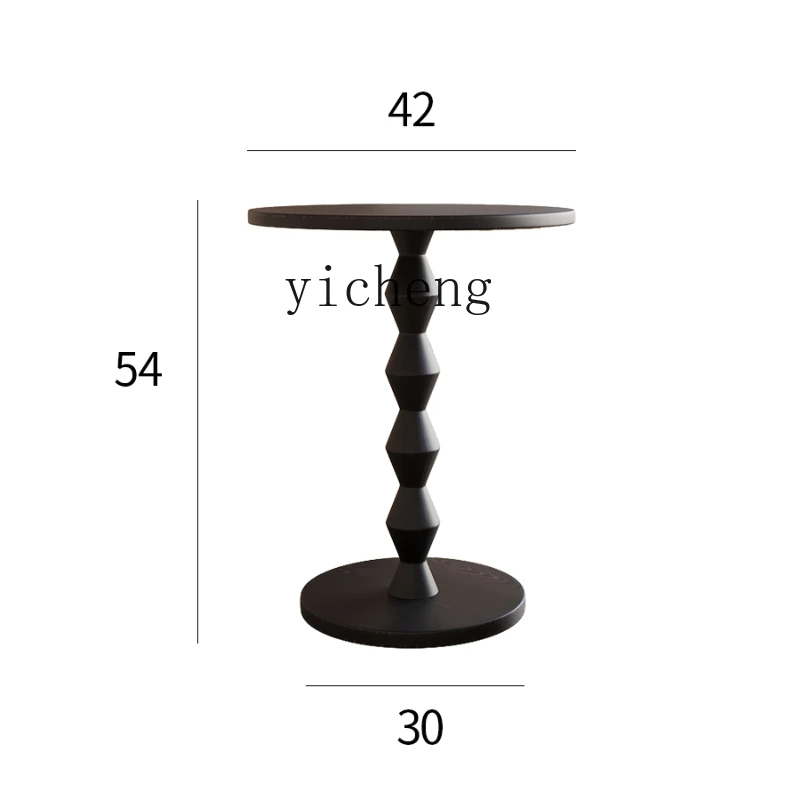 

ZC Creative Sofa Side Table Simple Portable Modern Large and Small Apartment Type Coffee Table Floor Small round Table