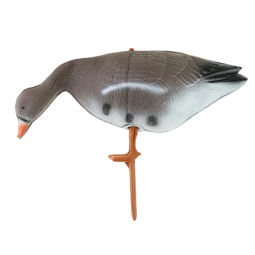 Leurre pliable pour oie et dinde, en matériau XPE, imitation, piège de chasse, effaroucheur d'oiseaux sauvages pour usage extérieur