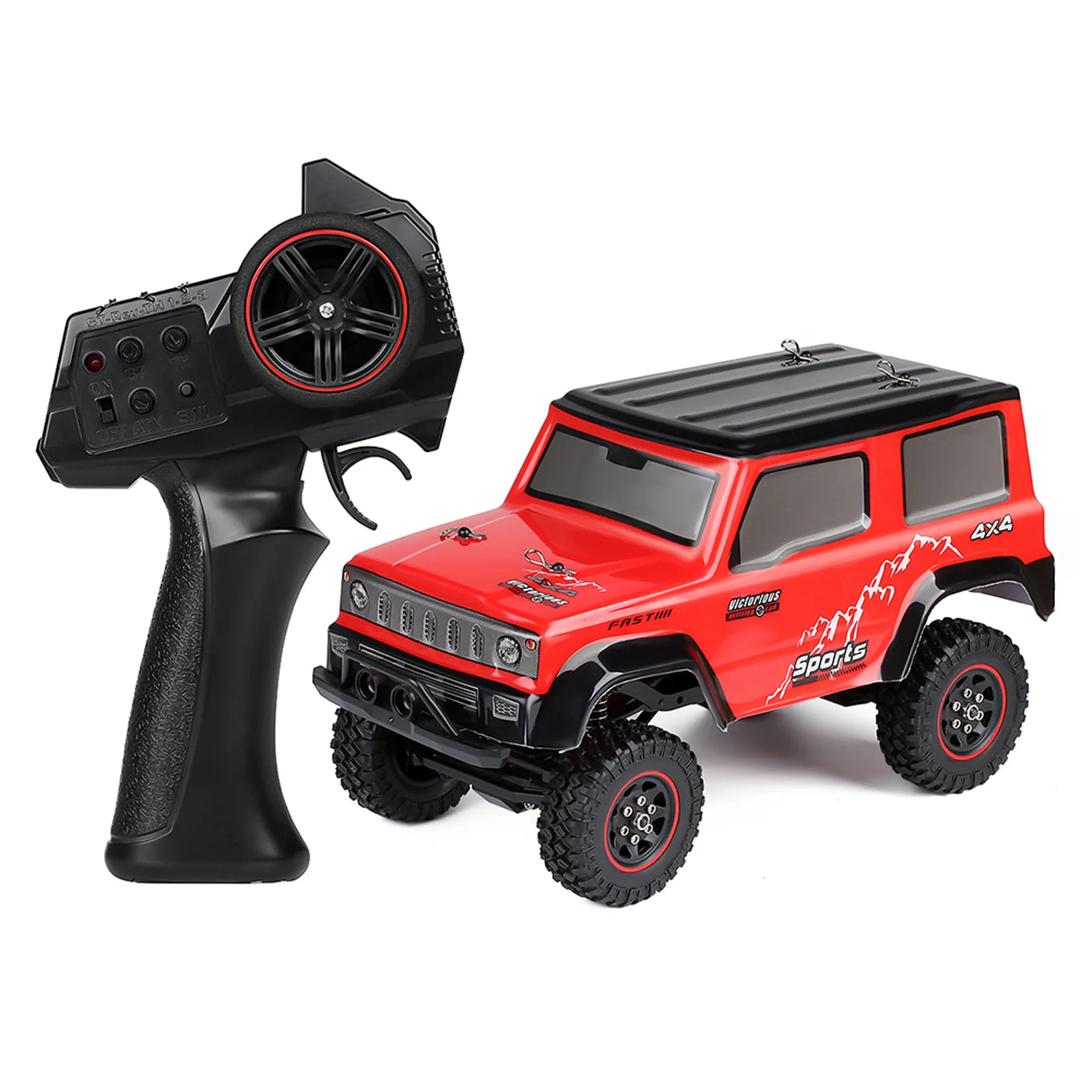 Austarhobby Black Friday economical 1/18 Scale 2.4G 4WD Off-Road RC Crawler Full Proportional Control Suzuki Jimny Style