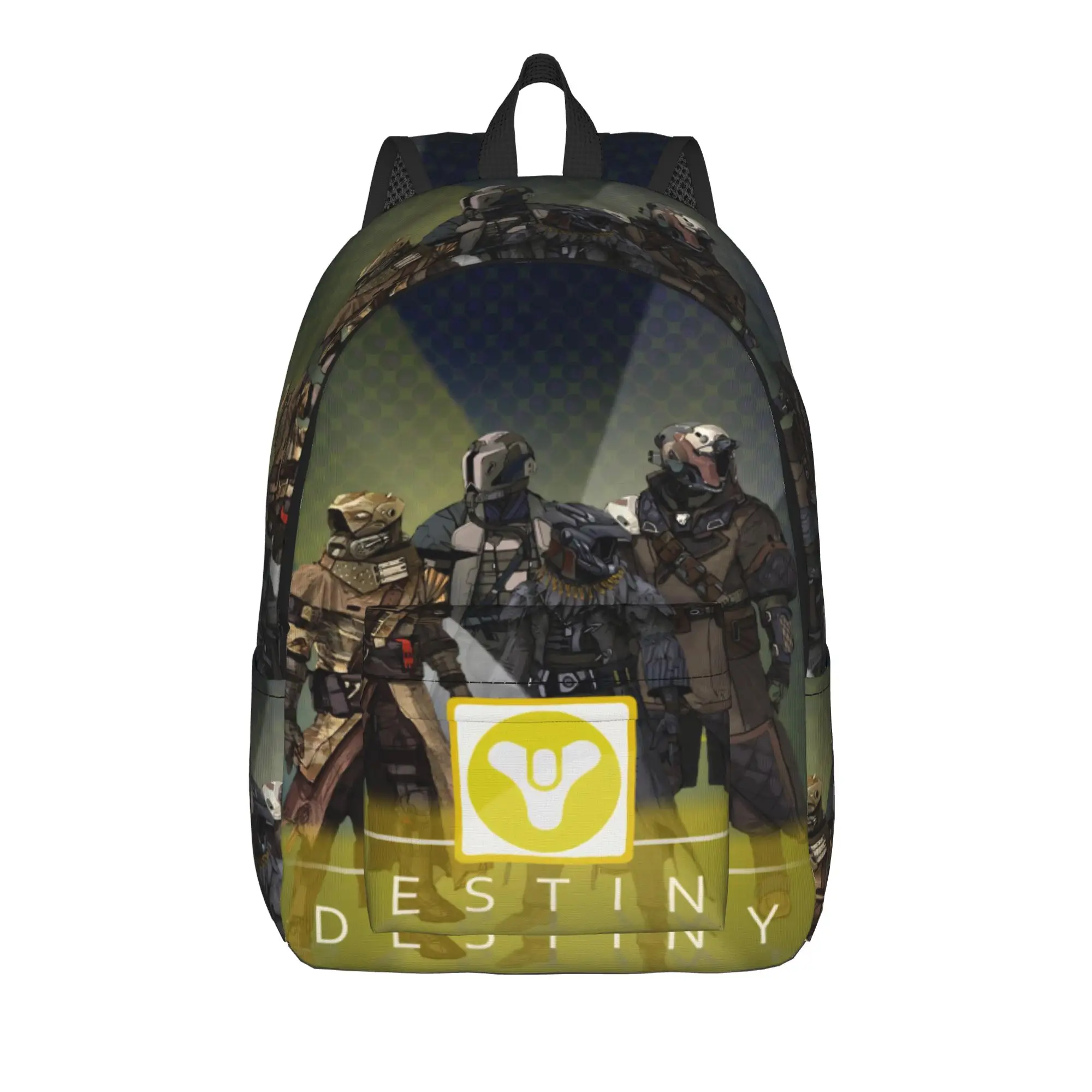 

Destiny 2 Games Classical Backpack Gift Student Work Daypack for Men Women Laptop Canvas Bags