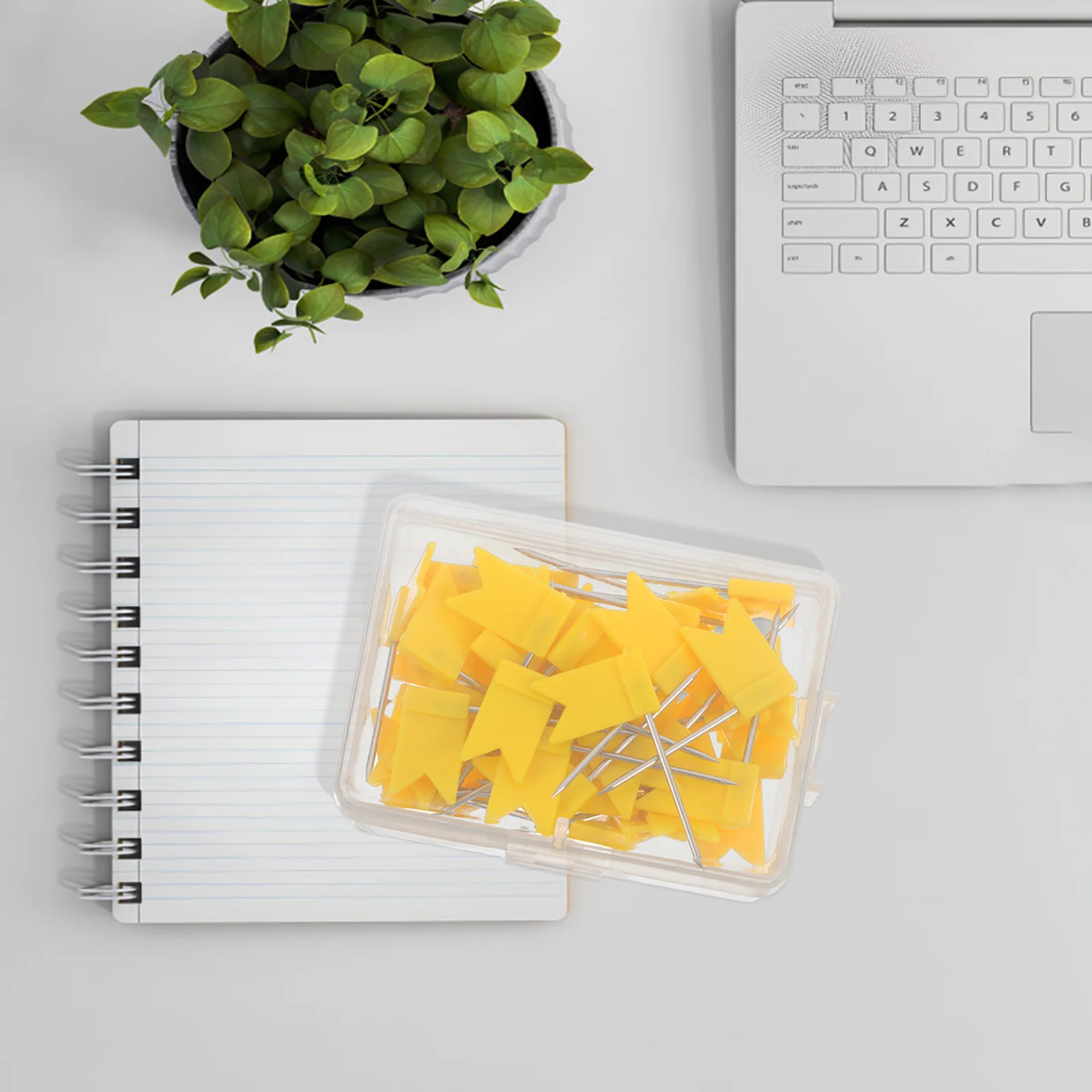 50Pcs Map Flag Pins Colorful Map Tacks for Marking Journeys Maps Wall Art Fixings Poster Pins for Travel Planning