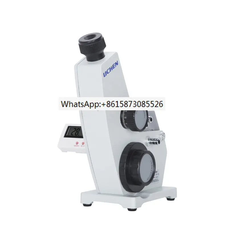 

Lichen Technology Abbe refractometer Laboratory sugar concentration tester 2WAJ monocular refractive index Abbe refractometer