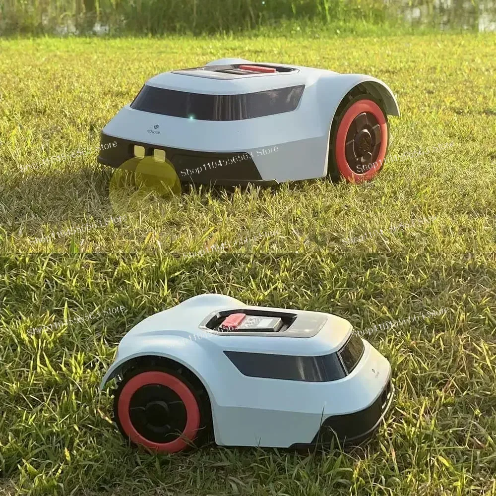 Robotic Lawn Mower Automatic Cordless Grass Cutter Robot Up to 2000m² for Garden Yard Use Spanish Cortacesped
