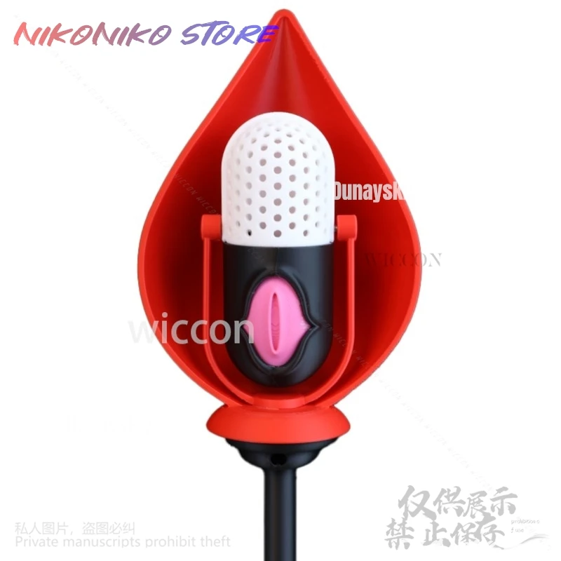 Anime ALastor Cosplay Hotel Costume 3D Microphones Props Accessories Halloween Party Gifts For Woman Man Customized