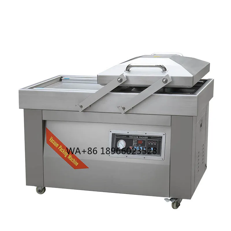 

DZ-400/2SD High Efficiency Continuous Vaccum Sealer Seal Bags Machine Vacuum Packing Double Chamber Automatic Vacuum Sealer 220V
