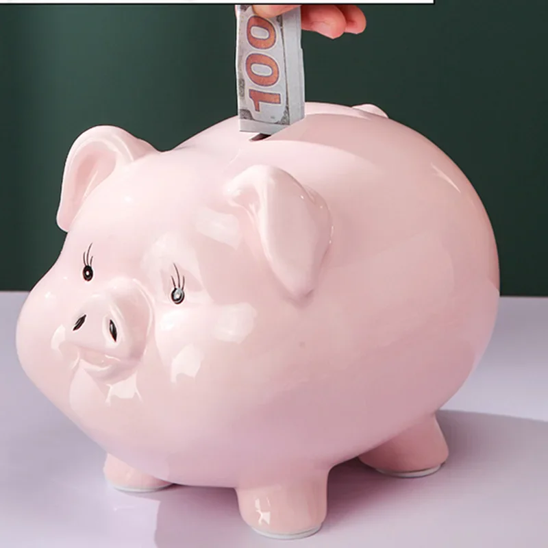 

Pig Organizer Money Boxes Safe Kids Cute Euro Coin Lucky Hide Piggy Bank Small Gift Storage Secret Kawaii Hucha Room Decoration