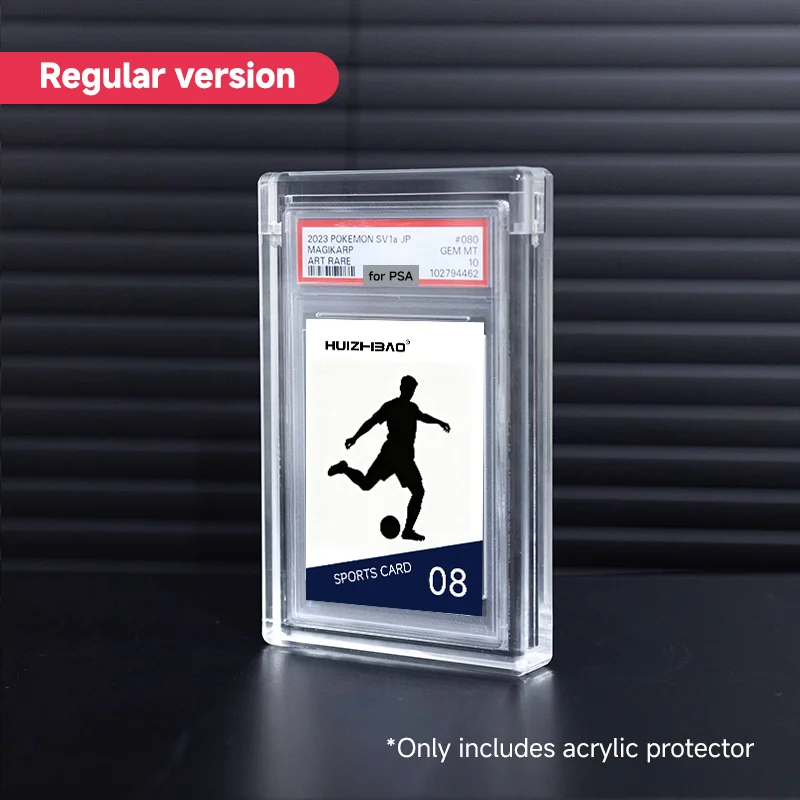 Acryl displaykast voor gegradeerde kaarten van PSA, CGC en CSG slabs