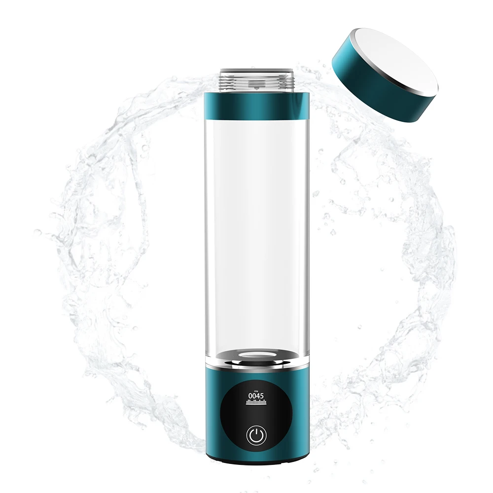 1800mAH 3500ppb Hydrogen Water Bottle Intelligent Hydrogen Generator hho PET Electrolysis Hydrogen Rich Water Bottle Olansi 2023