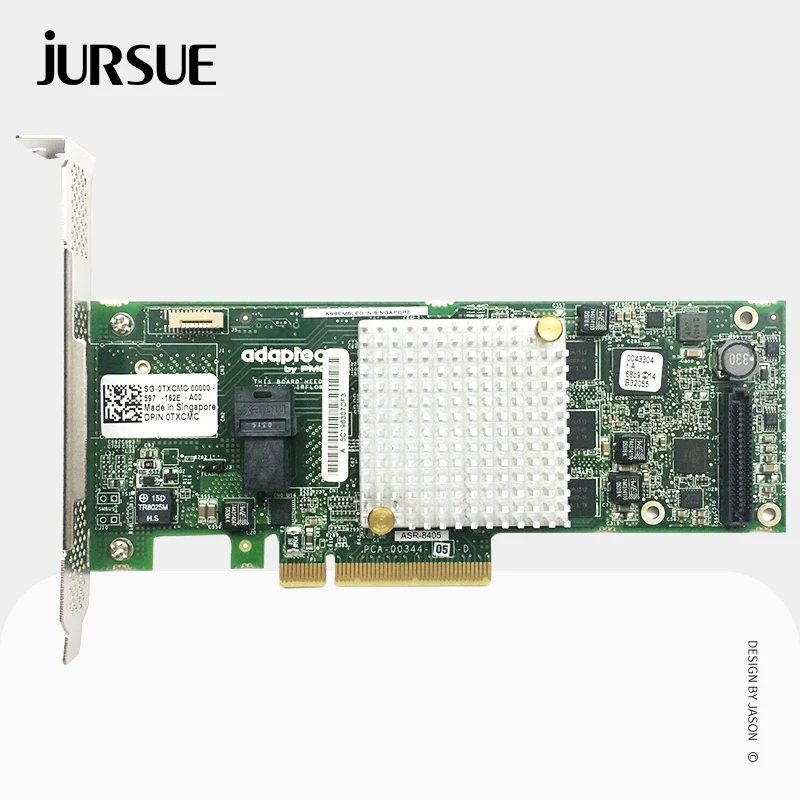 

Adaptec ASR-8405 RAID Controller Card 2277600-R KJX16 TXCMC PCI E 12Gb/s SAS/SATA RAID Expander