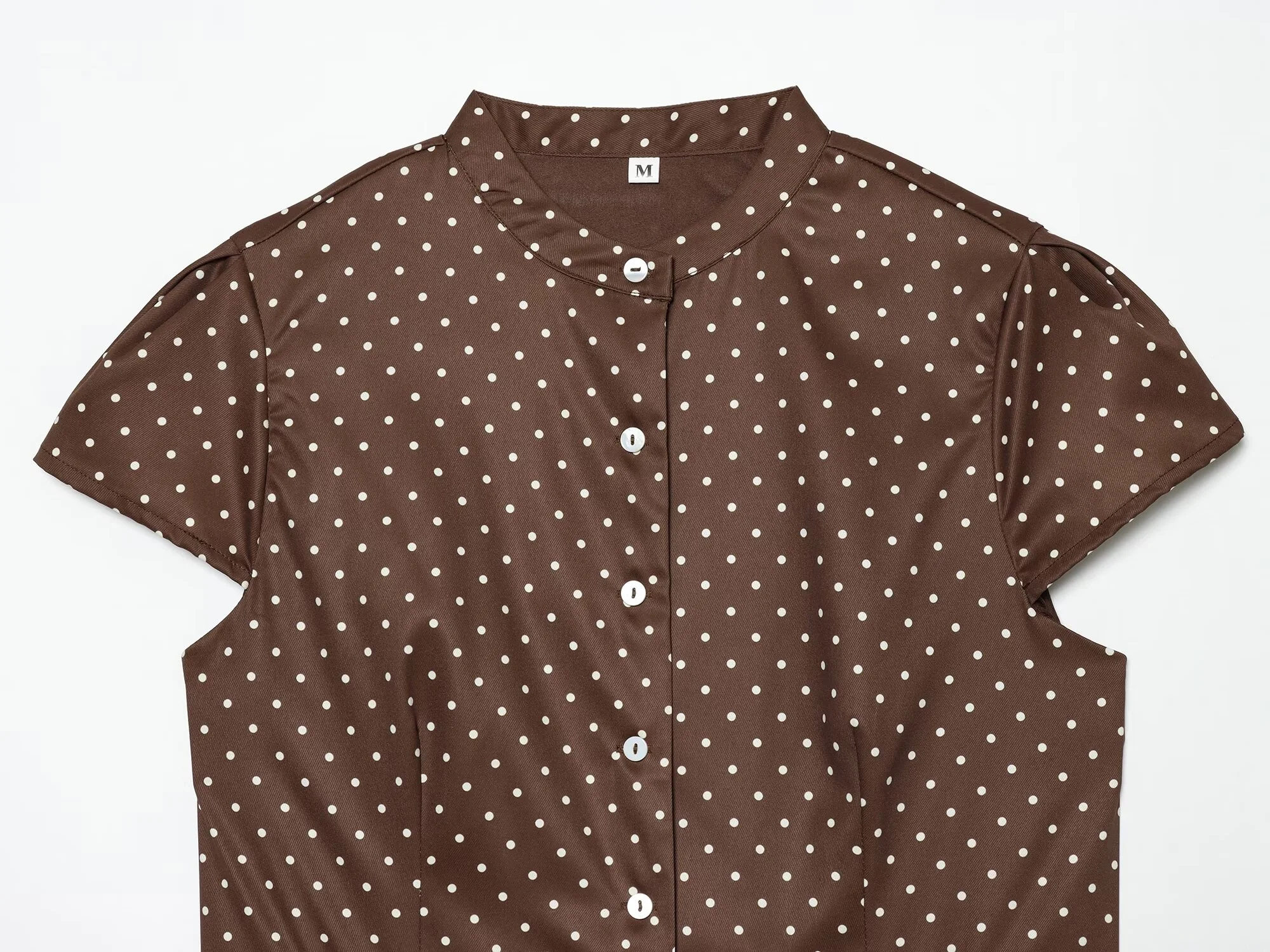Damen Polka Dot Kurze Hosen Sets Zweiteiliges Sommer-Outfit mit Mittelhohem Bund Damen-Anzug Sommer Crop Top Urlaubsoutfit für Frauen – Detail 7
