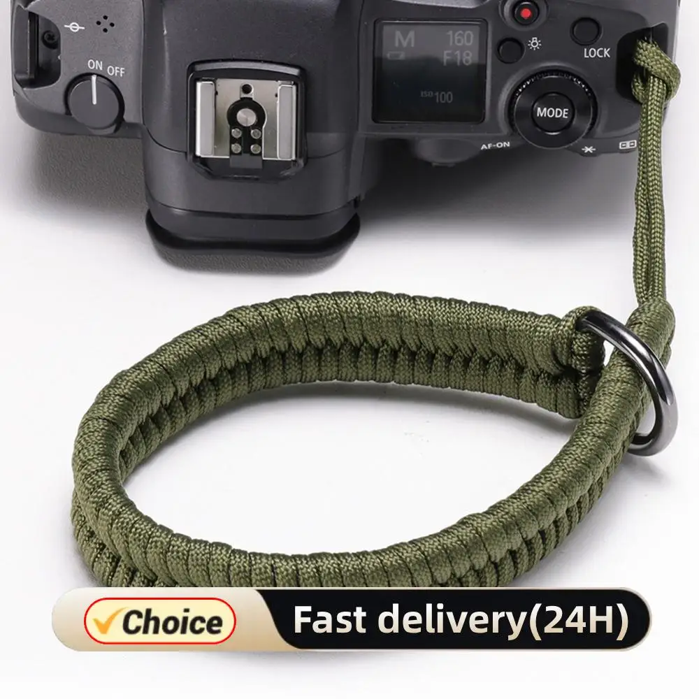 

Тканый ремешок для камеры ручной работы с безопасным разъемом, ремешок для камеры, ремешок на запястье для Canon Nikon Sony Fuji Leica Olympus