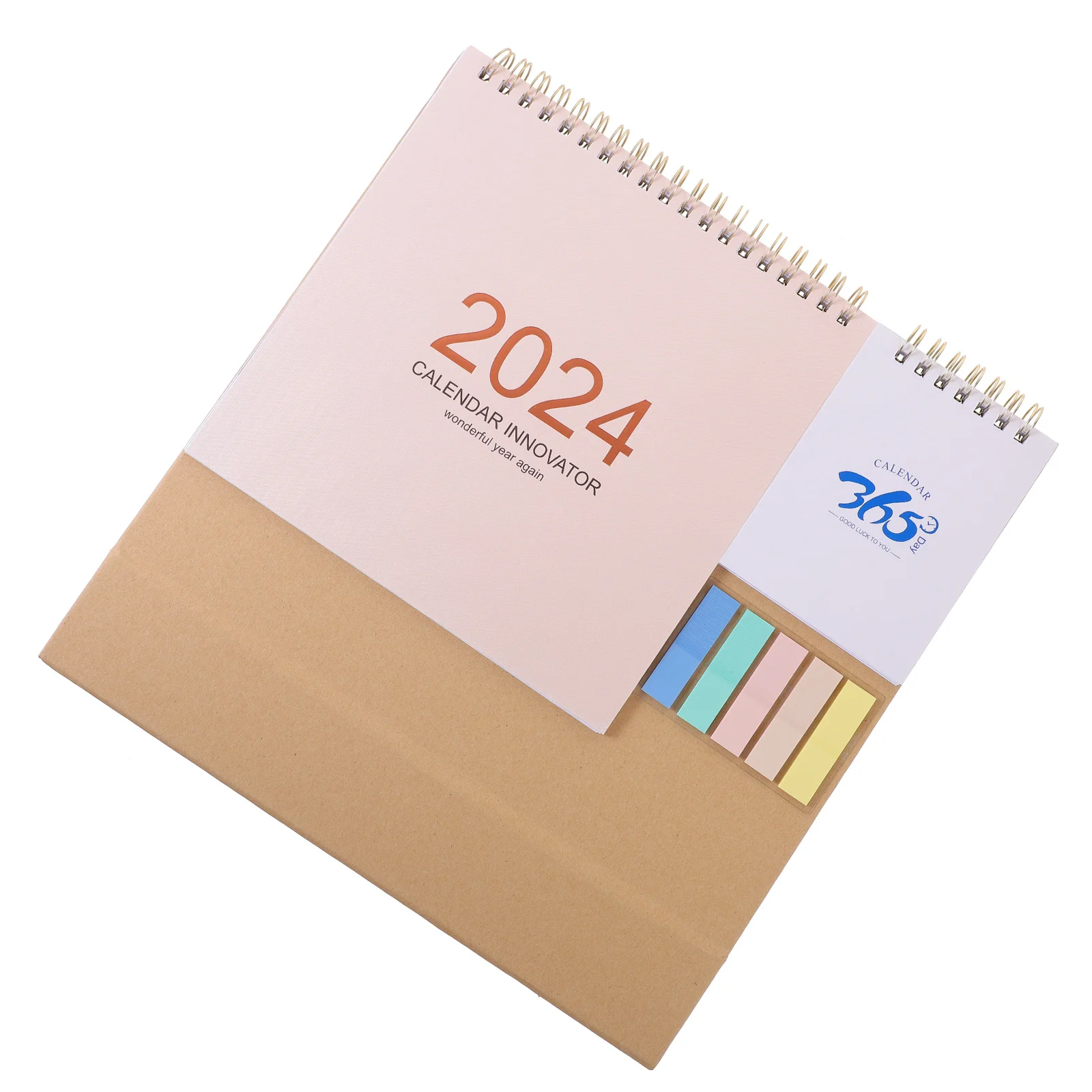 

Notes Calendar Minimalist Aesthetic Desk Simple Spiral Desktop Office Paper Table Calendars Small