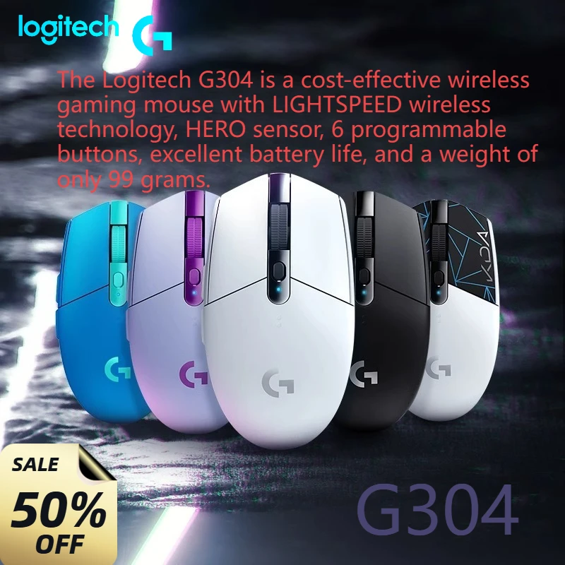 

LogitechG304supports multi device memory configuration,which can save custom settings for different scenes and make easy switch