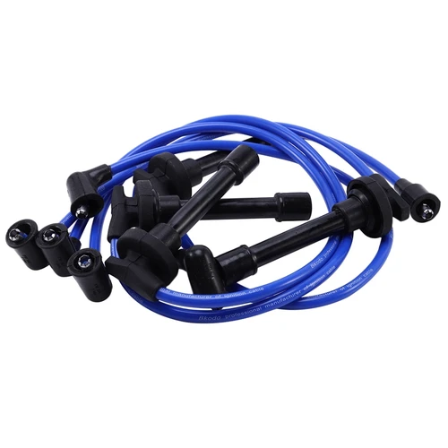 Juego de cables de bujía 32700-PTO-000, cable de encendido de alto rendimiento para HONDA CIVIC del SOL 1992-2002, azul