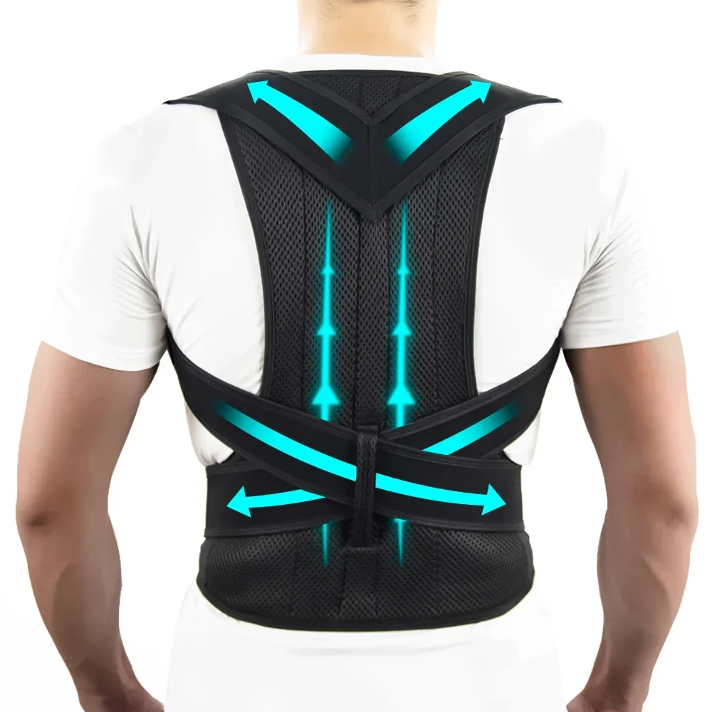 Hump back corrector for men and women, adult posture correction with back to improve posture gallery 1