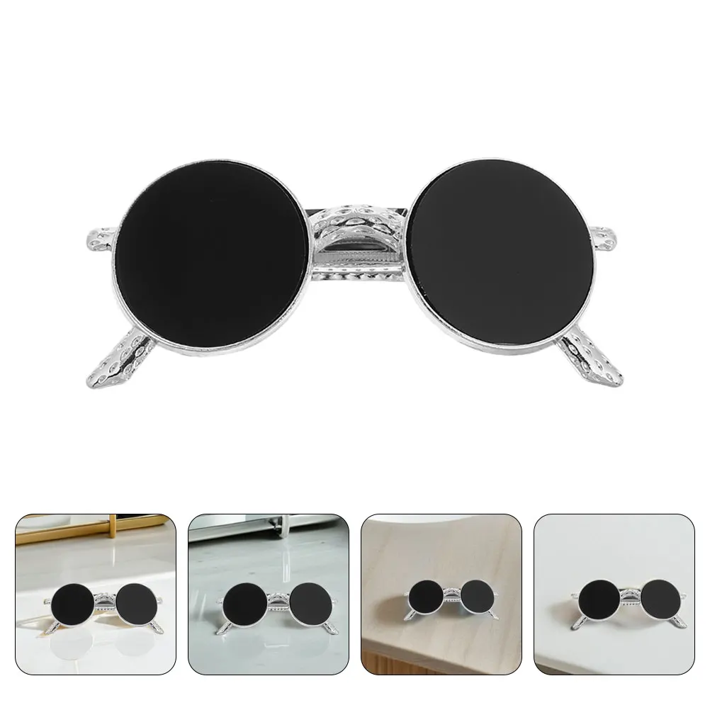

2pcs Vintage Sunglasses Clip Unique Design Metal Glasses Stylish Hair Accessories For Women Decorative Hairpins Durable Spring