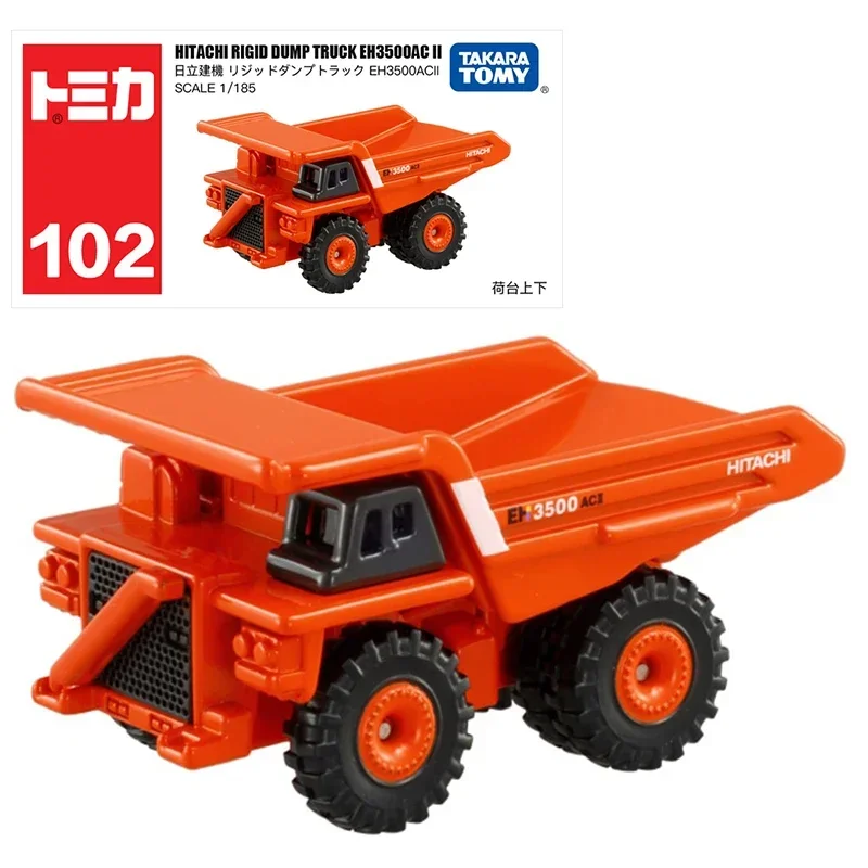 Takara Tomy Tomica1/64Engineering Construction Transportation Truck Diecast Automotive Model Ornaments Cas Toys Gift Decorations