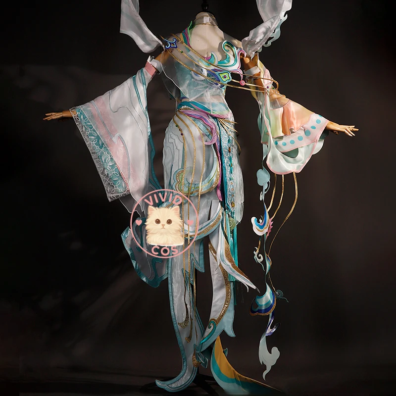 Popular Game Honor of Kings Cosplay Highly Restored Role-playing Daji Costumes Sexy Dress Set for Women Comic Con Party Suit