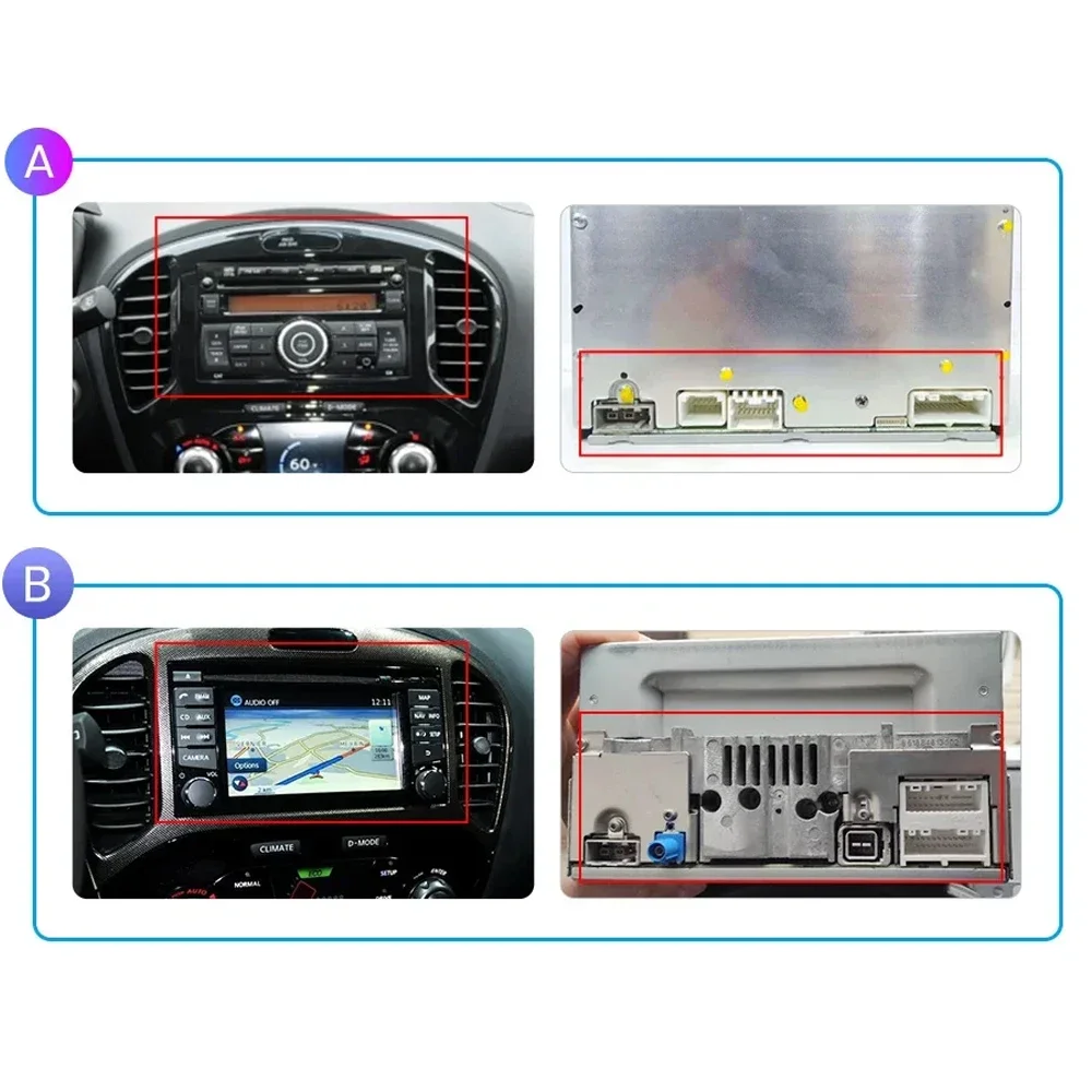 For Nissan Juke YF15 2010 - 2014 Android Car Radio Automotive Multimedia Player Navigation GPS Carplay Touch Screen Auto Stereo