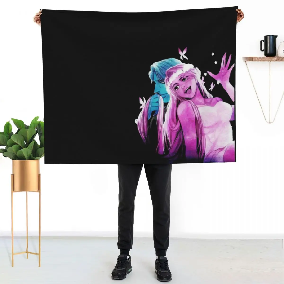 Lore Olympus FanArt Tshirt - Lore Olympus Greek Mythology Sticker Throw Blanket Kid'S For Sofa Thin Soft Plush Plaid Blankets