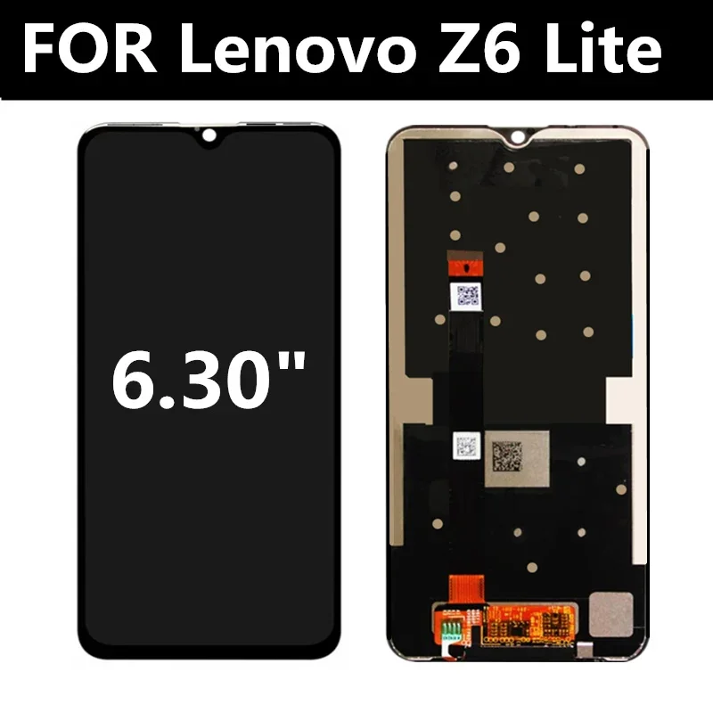 新しいレノボ-z6-lite-l38111-タッチスクリーン-63-インチ-lcd-ディスプレイデジタイザアセンブリの交換